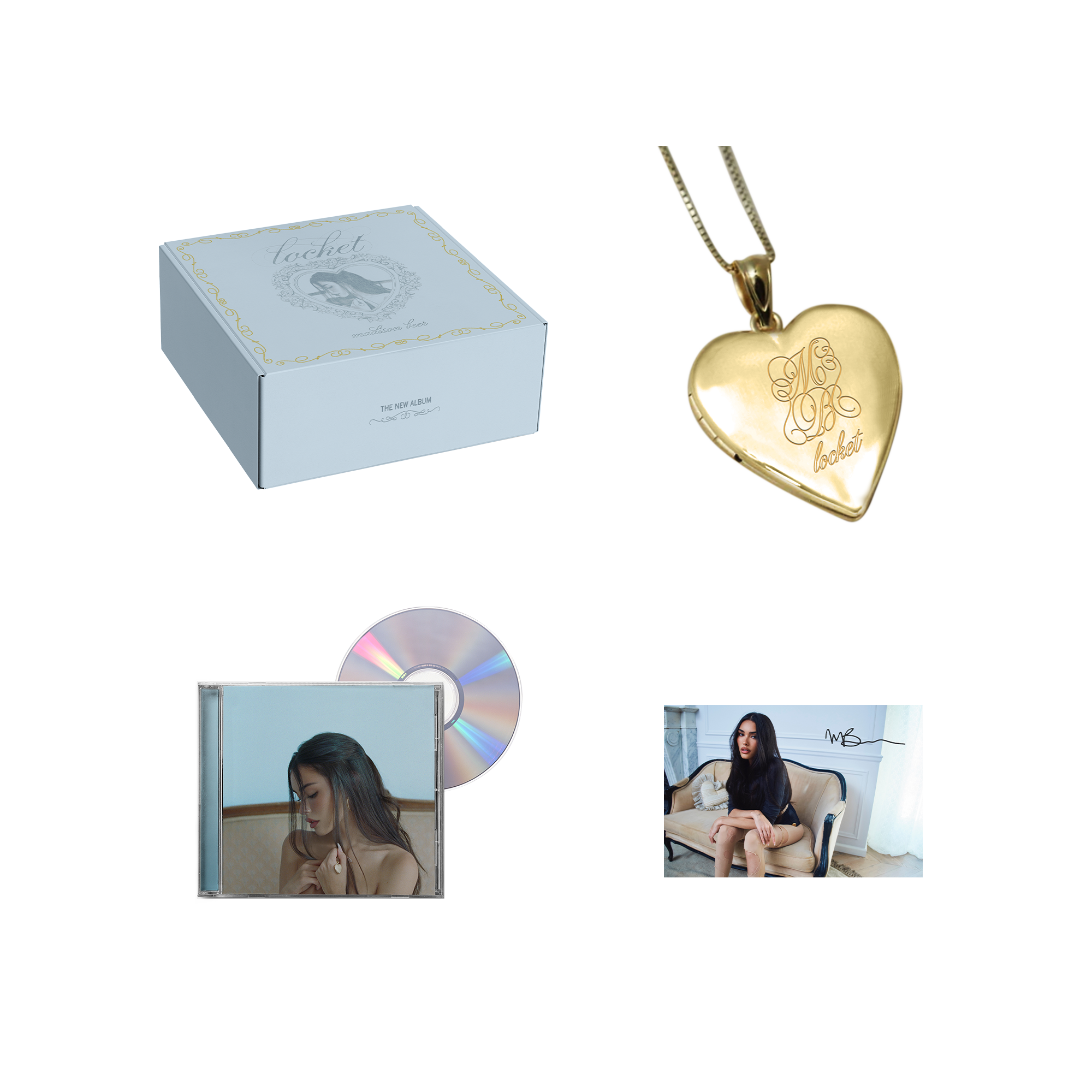 limited edition locket necklace and cd box set + signed insert limited edition locket necklace and cd box set + signed insert