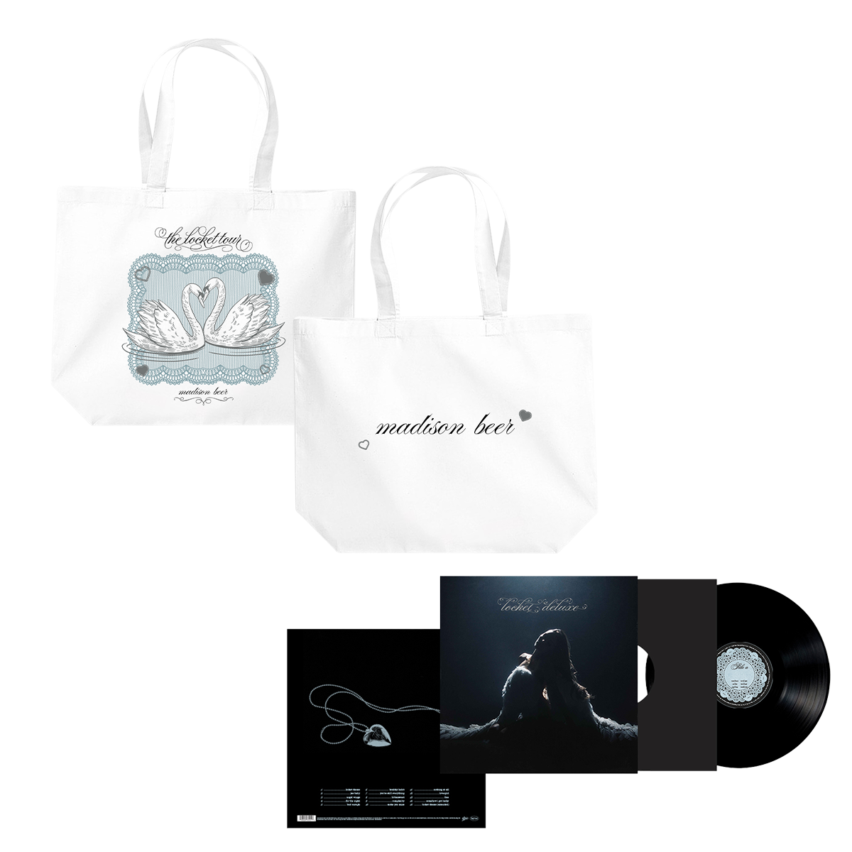 locket deluxe vinyl and tour tote fan pack
