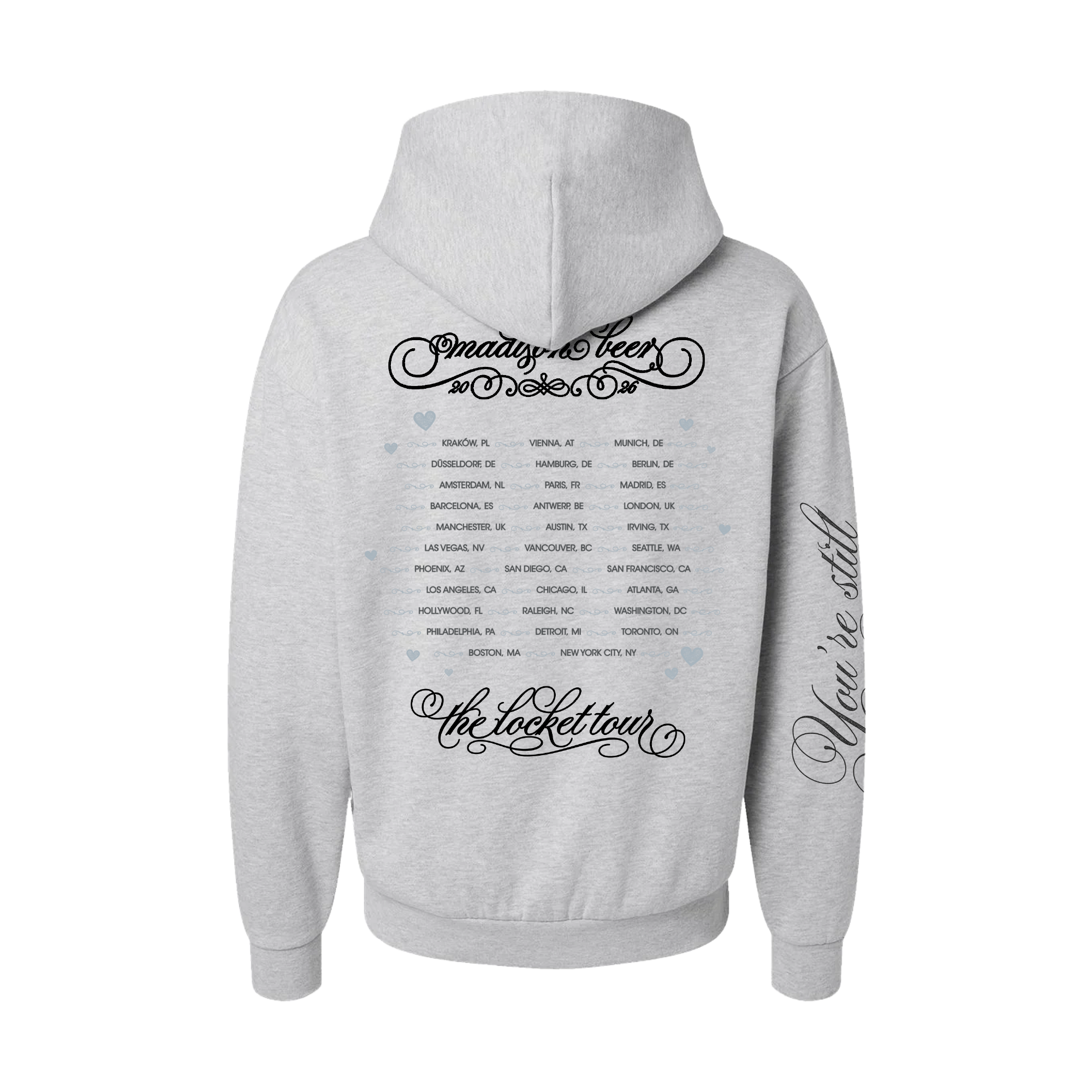 locket tour hoodie