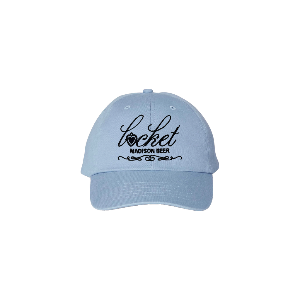 locket baby blue dad hat