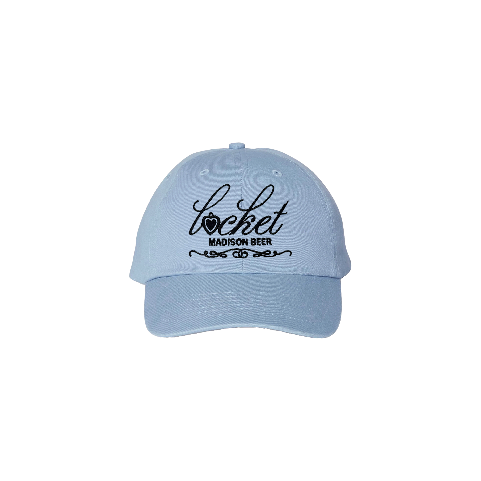 locket baby blue dad hat