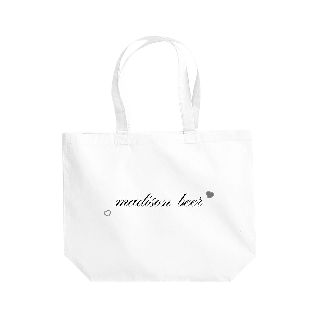 locket tour white tote bag
