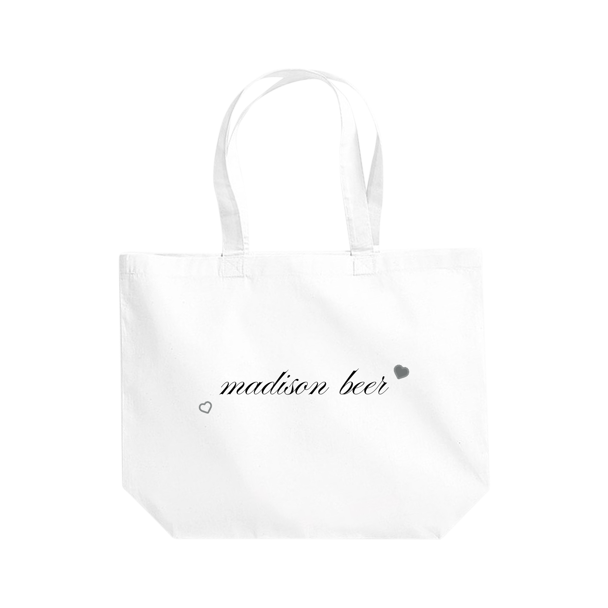 locket tour white tote bag