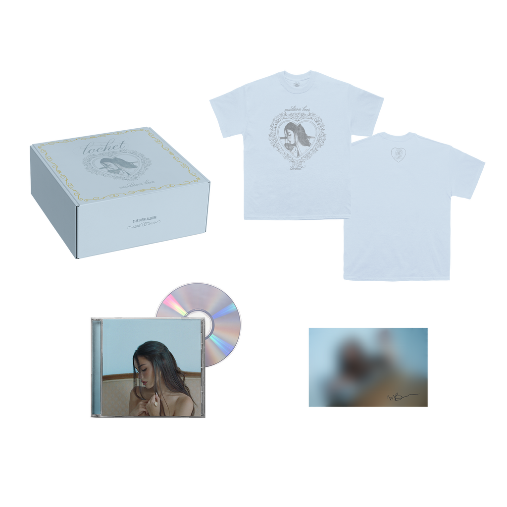 limited edition locket tee and cd box set + signed insert