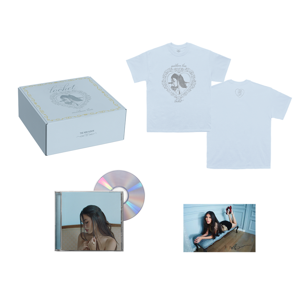 limited edition locket tee and cd box set + signed insert