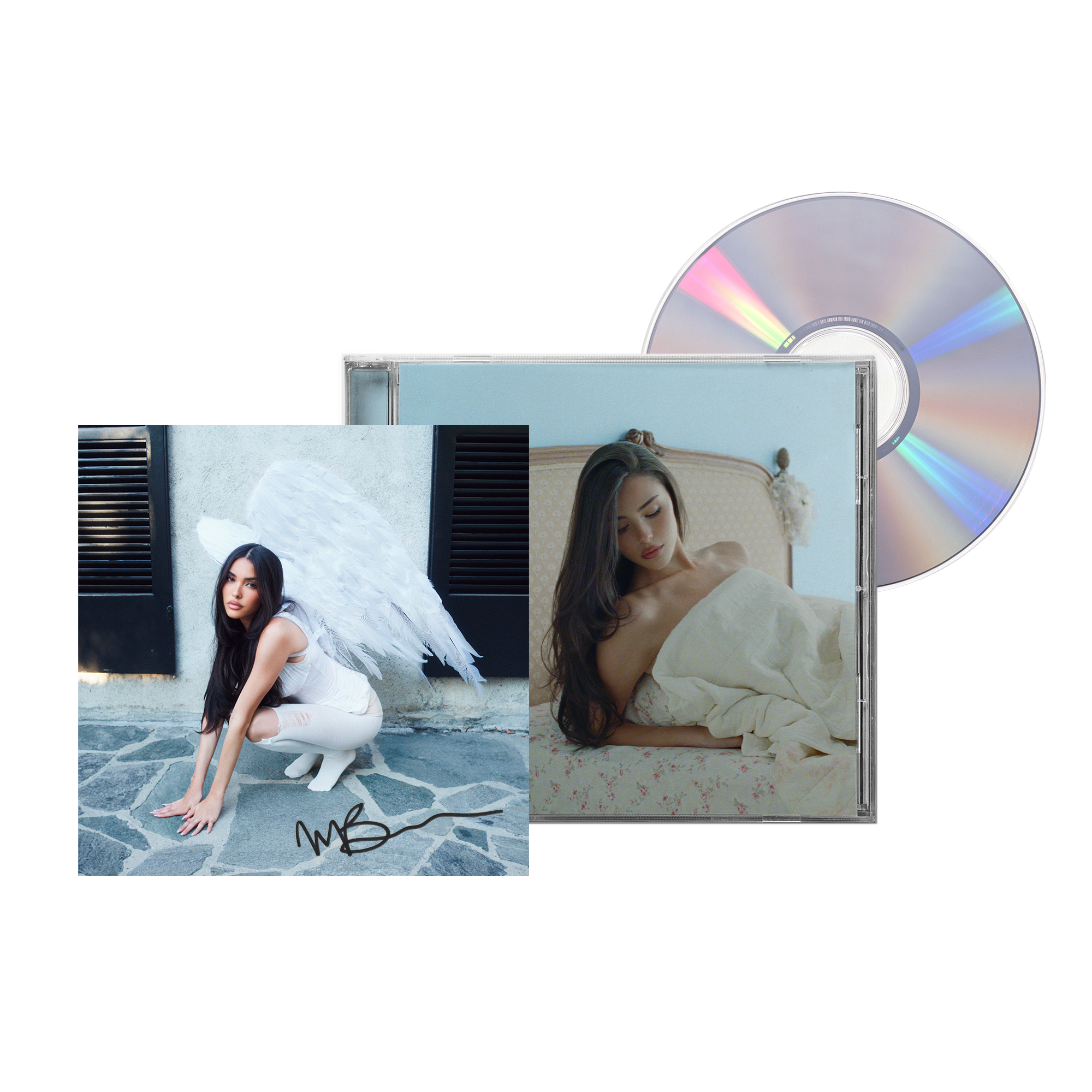 d2c exclusive alternate cover locket cd + signed insert