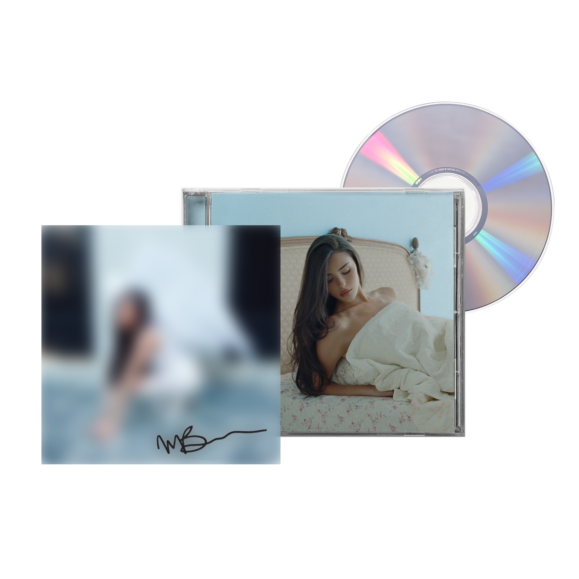 d2c exclusive alternate cover locket cd + signed insert