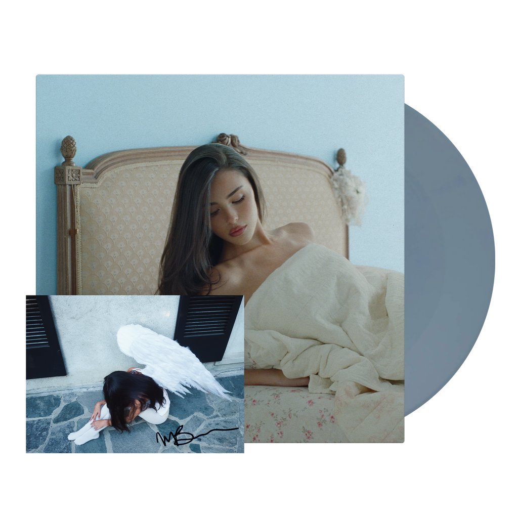 d2c exclusive alternate cover dusty blue locket vinyl + signed insert