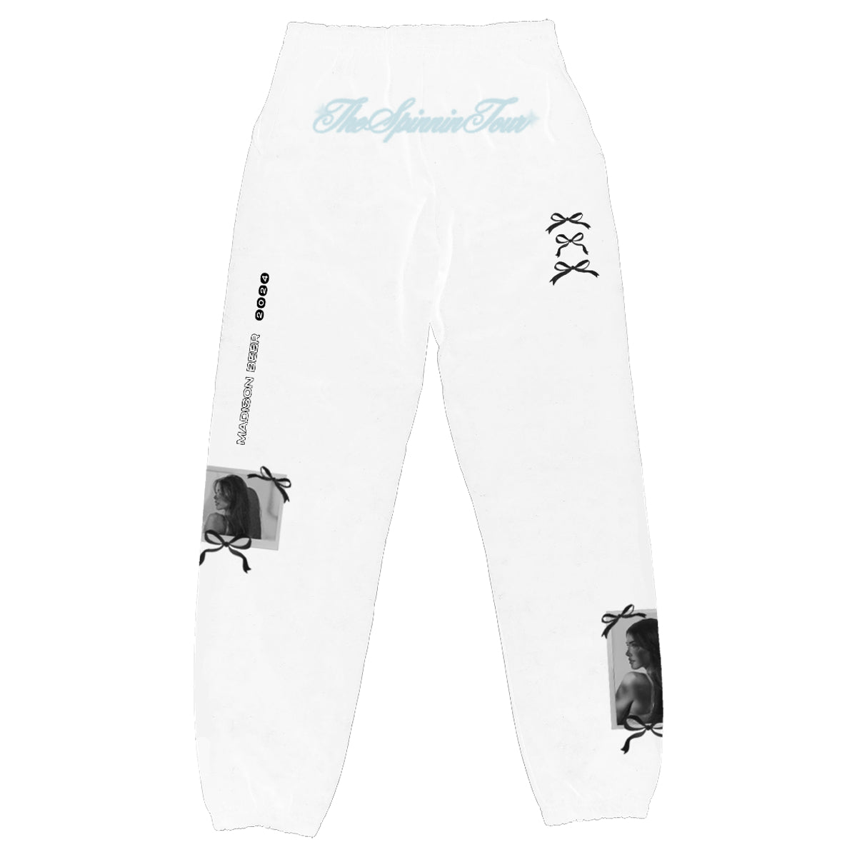 Spinnin Tour White Polaroid Sweatpants