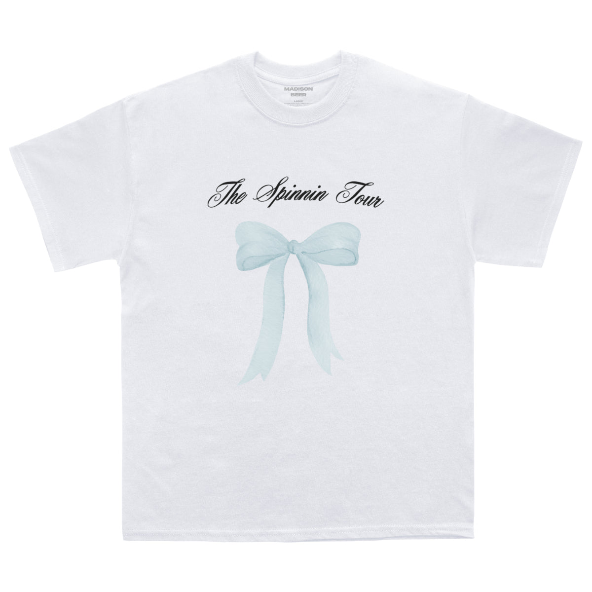 Spinnin Tour Baby Blue Bow T-shirt