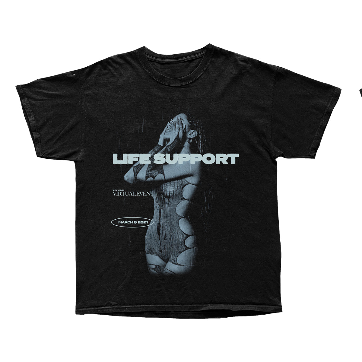 Life Support Black T-Shirt